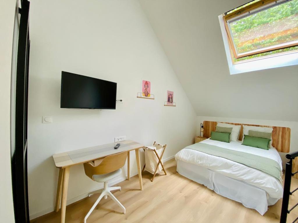 Duplex Avec Parking Proche Stade De La Beaujoire, Parc Des Expositions, Bord De L'Erdre Nantes Esterno foto